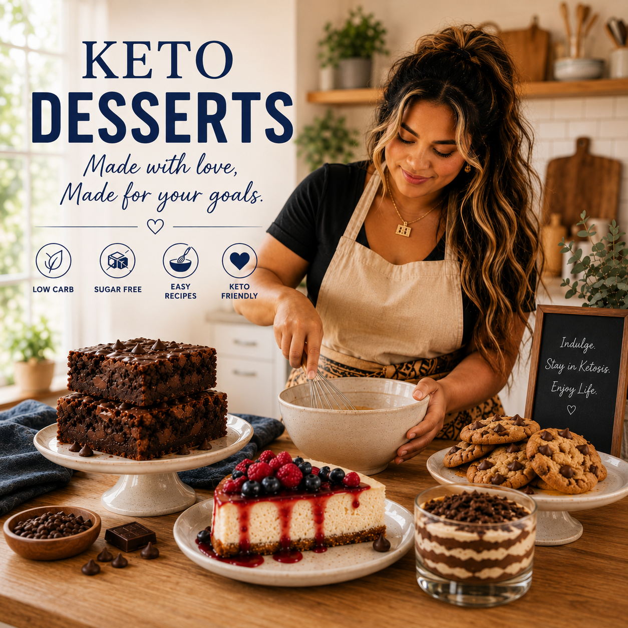 Printable Recipe Guide Keto Dessert Collection Digital Download Instant Access Sugar Free Baking Ebook Low Carb Chocolate Cheesecake Options Healthy Sweet Treats Guilt Free Indulgence Ketogenic Lifestyle Essential Easy Home Cookbook