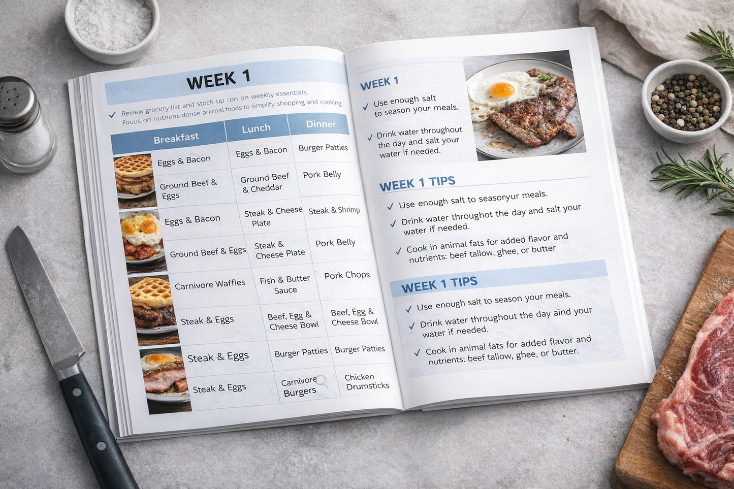 28 Days Carnivore Blueprint: Burn Fat. Build Muscle. Transform.